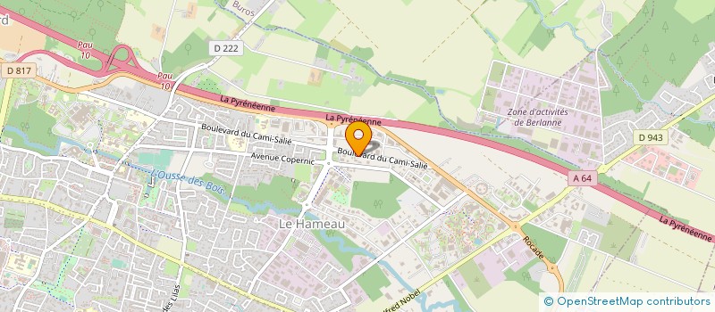 localisation de l'entreprise KARAPASS à PAU