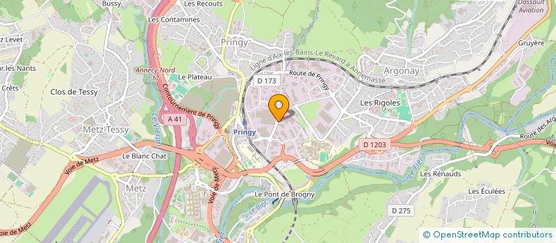 localisation de l'entreprise KARAPAT à ANNECY