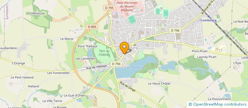 localisation de l'entreprise KARAPINAR à COMBOURG