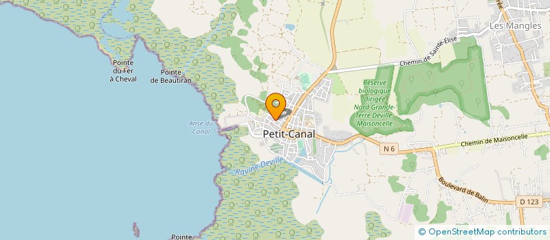 localisation de l'entreprise KARAPROJECTION à PETIT-CANAL