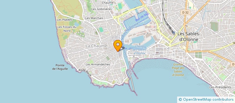 localisation de l'entreprise KARAQUILLO IMMOBILIER à LES SABLES-D'OLONNE