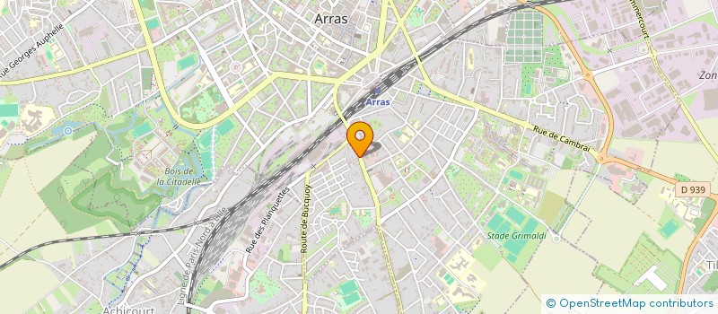 localisation de l'entreprise KARARE COURTAGE à ARRAS