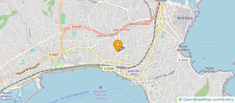 localisation de l'entreprise KARAS PLOMBERIE à ANTIBES