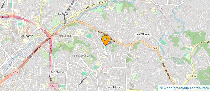 localisation de l'entreprise KARASOL à MARSEILLE