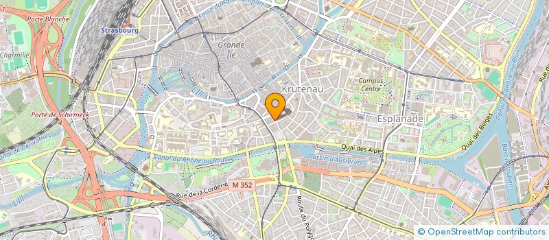 localisation de l'entreprise KARATAS à STRASBOURG