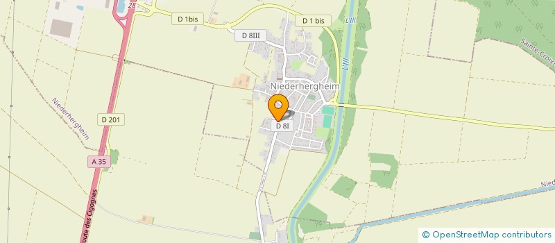 localisation de l'entreprise KARATE ACADEMIE NIEDERHERGHEIM  NIEDERHERGHEIM