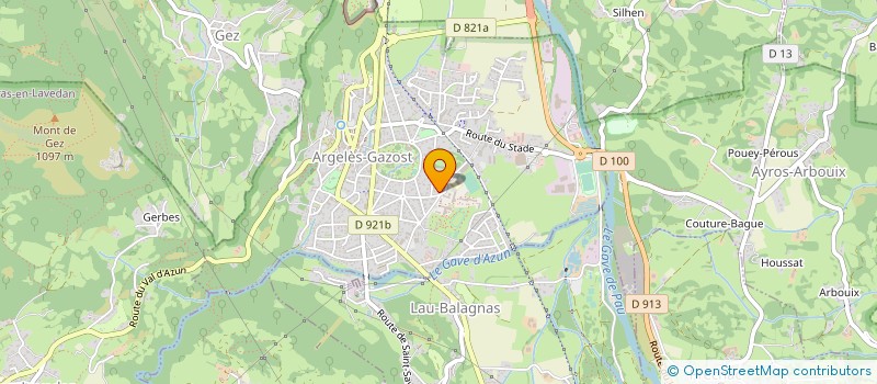localisation de l'entreprise KARATE CLUB ARGELESIEN à ARGELES-GAZOST