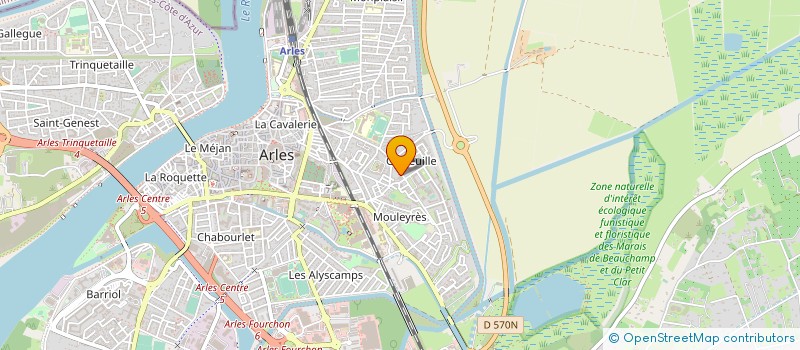 localisation de l'entreprise KARATE CLUB ARLESIEN à ARLES