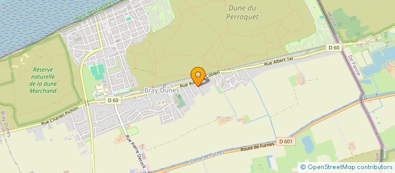 localisation de l'entreprise KARATE CLUB BRAYOUNOIS à BRAY-DUNES