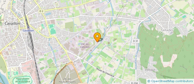 localisation de l'entreprise KARATE CLUB CAVAILLONNAIS  CAVAILLON