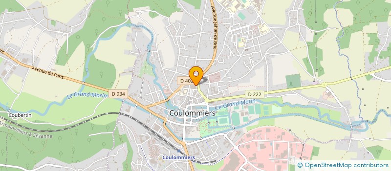 localisation de l'entreprise KARATE CLUB COLUMERIEN SHOTOKAN à COULOMMIERS
