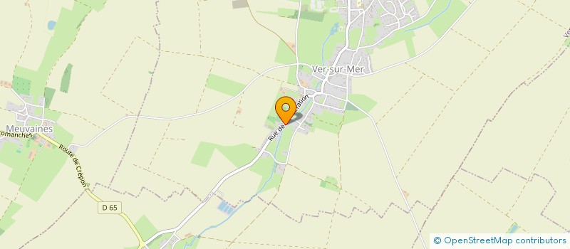 localisation de l'entreprise KARATE CLUB DE LA COTE DE NACRE  VER-SUR-MER