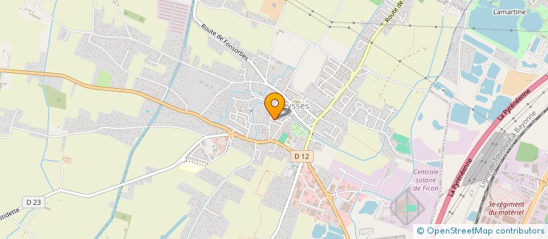 localisation de l'entreprise KARATE CLUB DE LAMASQUERE  LAMASQUERE