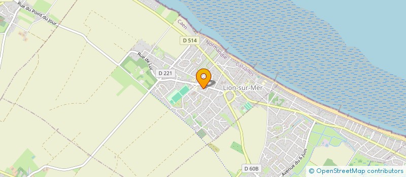 localisation de l'entreprise KARATE CLUB DE LION SUR MER  LION-SUR-MER