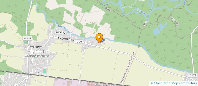 localisation de l'entreprise KARATE CLUB DE MAIZIERES à MAIZIERES-LA-GRANDE-PAROISSE