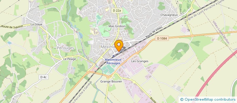 localisation de l'entreprise KARATE-CLUB DE MEXIMIEUX à MEXIMIEUX