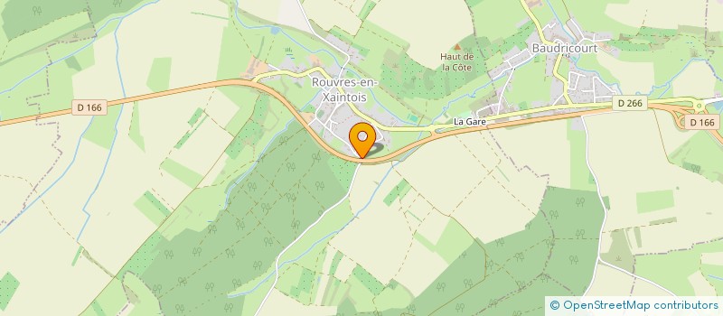 localisation de l'entreprise KARATE CLUB DE MIRECOURT  ROUVRES-EN-XAINTOIS