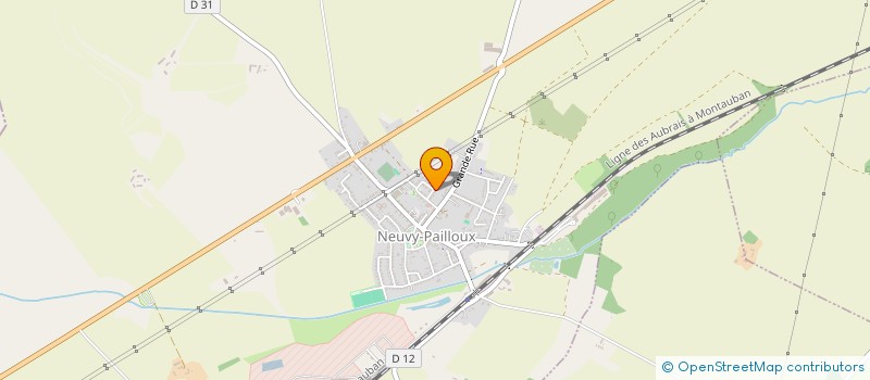 localisation de l'entreprise KARATE CLUB DE NEUVY-PAILLOUX à NEUVY-PAILLOUX