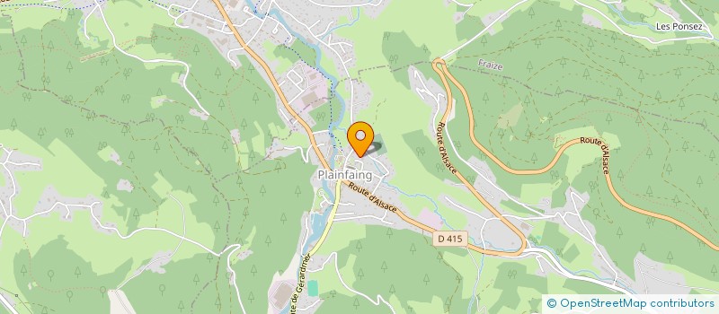 localisation de l'entreprise KARATE CLUB DE PLAINFAING  PLAINFAING