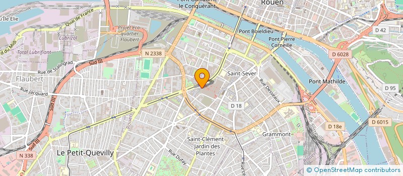 localisation de l'entreprise KARATE CLUB DE ROUEN à ROUEN