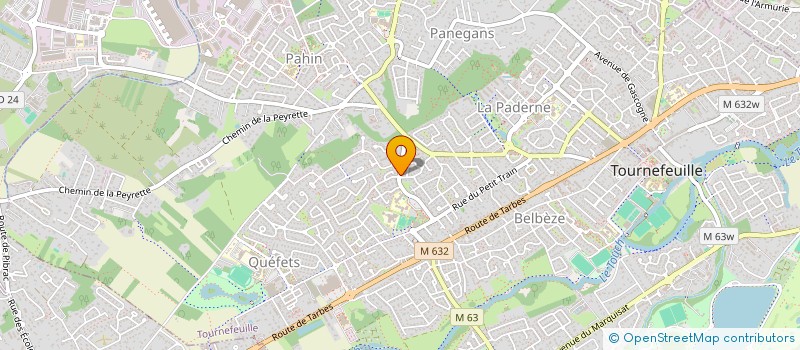 localisation de l'entreprise KARATE CLUB DE TOURNEFEUILLE  TOURNEFEUILLE