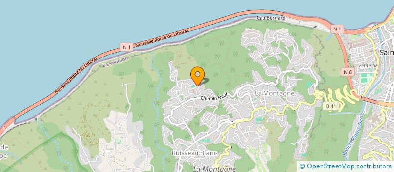 localisation de l'entreprise KARATE CLUB DIONYSIEN  SAINT-DENIS