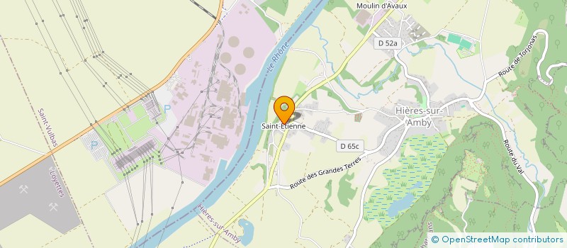 localisation de l'entreprise KARATE CLUB DU VAL D'AMBY  HIERES-SUR-AMBY