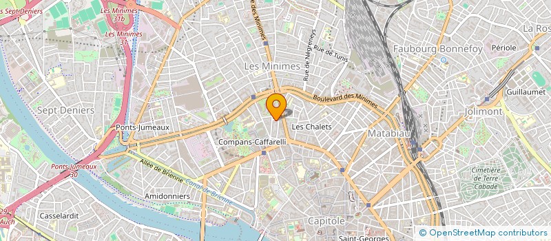 localisation de l'entreprise KARATE CLUB GOBUKAI  TOULOUSE