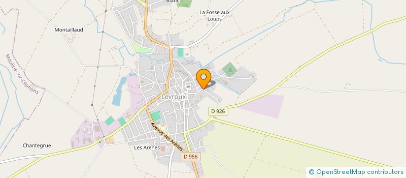 localisation de l'entreprise KARATE CLUB LEVROUSAIN à LEVROUX