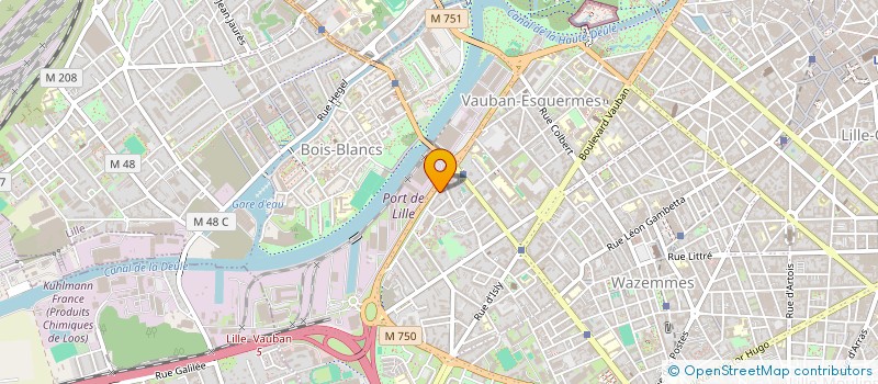 localisation de l'entreprise KARATE CLUB LILLOIS à LILLE