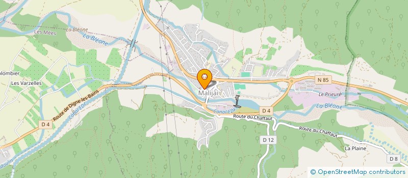 localisation de l'entreprise KARATE CLUB MALIJAIEN  MALIJAI