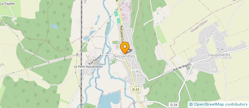 localisation de l'entreprise KARATE CLUB NASSANDRES  NASSANDRES SUR RISLE