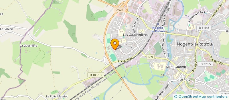 localisation de l'entreprise KARATE CLUB NOGENTAIS à NOGENT-LE-ROTROU