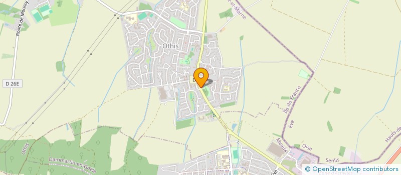 localisation de l'entreprise KARATE CLUB OTHIS  OTHIS