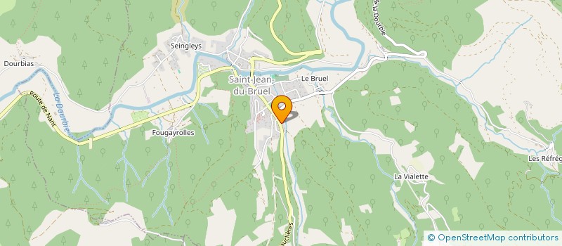 localisation de l'entreprise KARATE CLUB POUR TOUS  SAUCLIERES