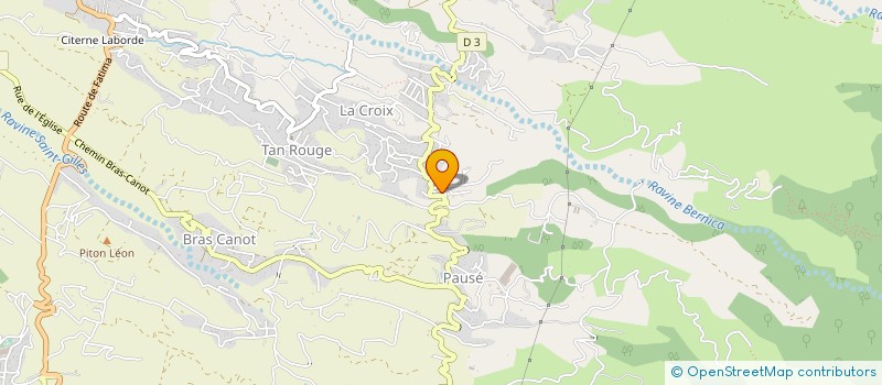 localisation de l'entreprise KARATE CLUB SHOTOKAN DE TAN ROUGE  SAINT-PAUL