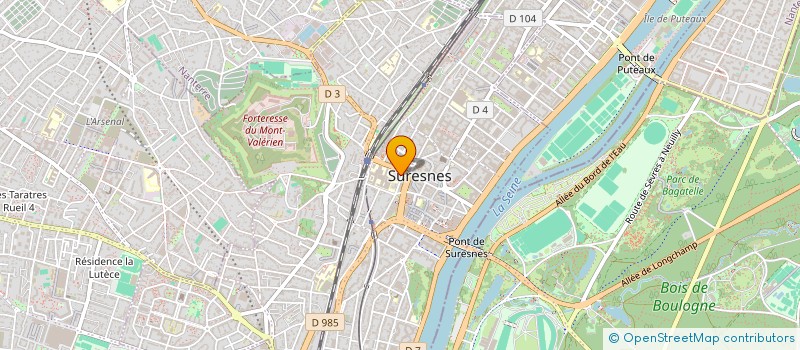 localisation de l'entreprise KARATE-CLUB SURESNOIS à SURESNES