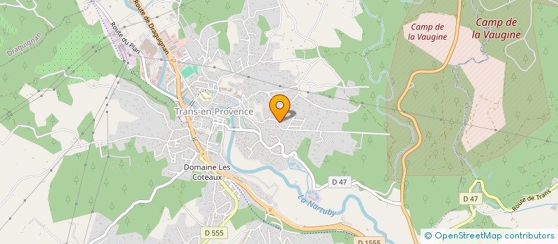 localisation de l'entreprise KARATE CLUB TRANSIAN - WADO RYU à TRANS-EN-PROVENCE