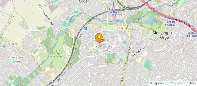 localisation de l'entreprise KARATE CLUB VILLEMOISSON à VILLEMOISSON-SUR-ORGE