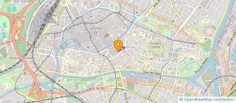 localisation de l'entreprise KARATE D'INTERVENTION ET DE MISSION EDUCATIVE STRASBOURG à STRASBOURG