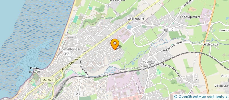 localisation de l'entreprise KARATE DO  DONVILLE-LES-BAINS