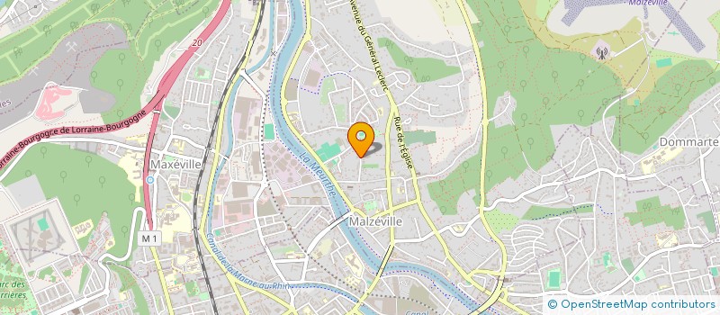 localisation de l'entreprise KARATE-DO SHIN BU KAN MALZEVILLE  MALZEVILLE