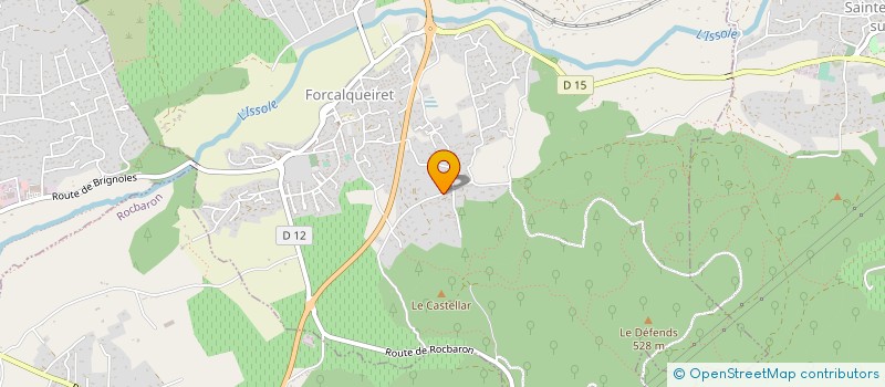 localisation de l'entreprise KARATE DO SHOTOKAI FORCALQUEIRET à FORCALQUEIRET