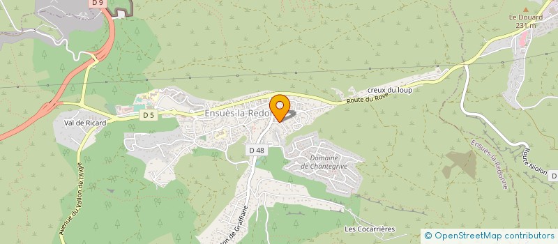 localisation de l'entreprise KARATE ENSUES LA REDONNE  ENSUES-LA-REDONNE