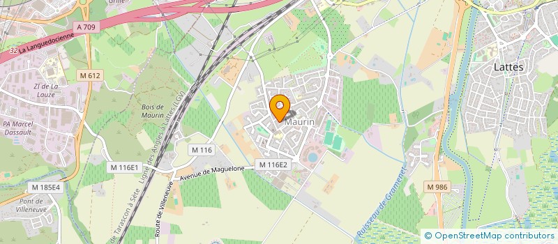 localisation de l'entreprise KARATE KICK BOXING LATTOIS METROPOLE  LATTES