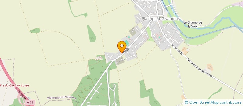 localisation de l'entreprise KARATE PLAIMPIED  PLAIMPIED-GIVAUDINS