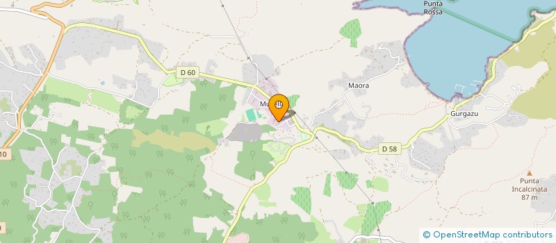 localisation de l'entreprise KARATE SAMOURAI BONIFACIEN  BONIFACIO