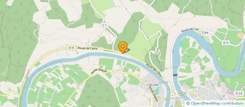 localisation de l'entreprise KARATE SHOTOKAN LUZECHOIS KSL  LUZECH