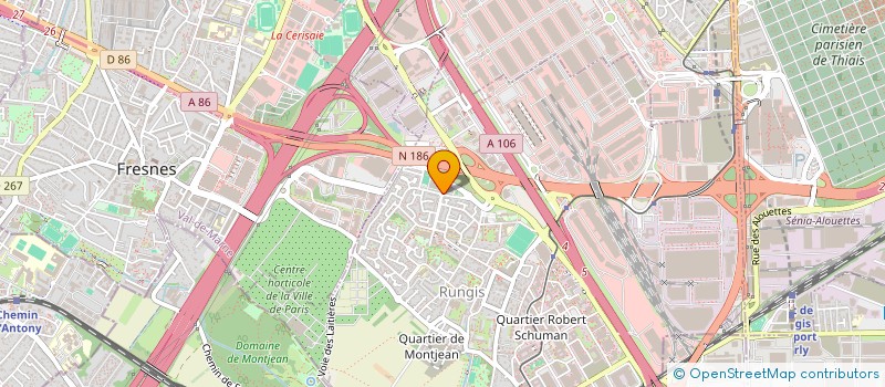 localisation de l'entreprise KARATE SHOTOKAN RUNGIS  RUNGIS