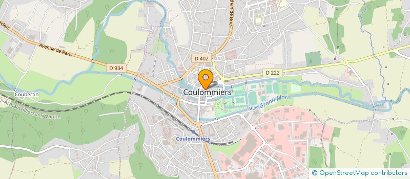localisation de l'entreprise KARATE SHUKOKAI COULOMMIERS à COULOMMIERS